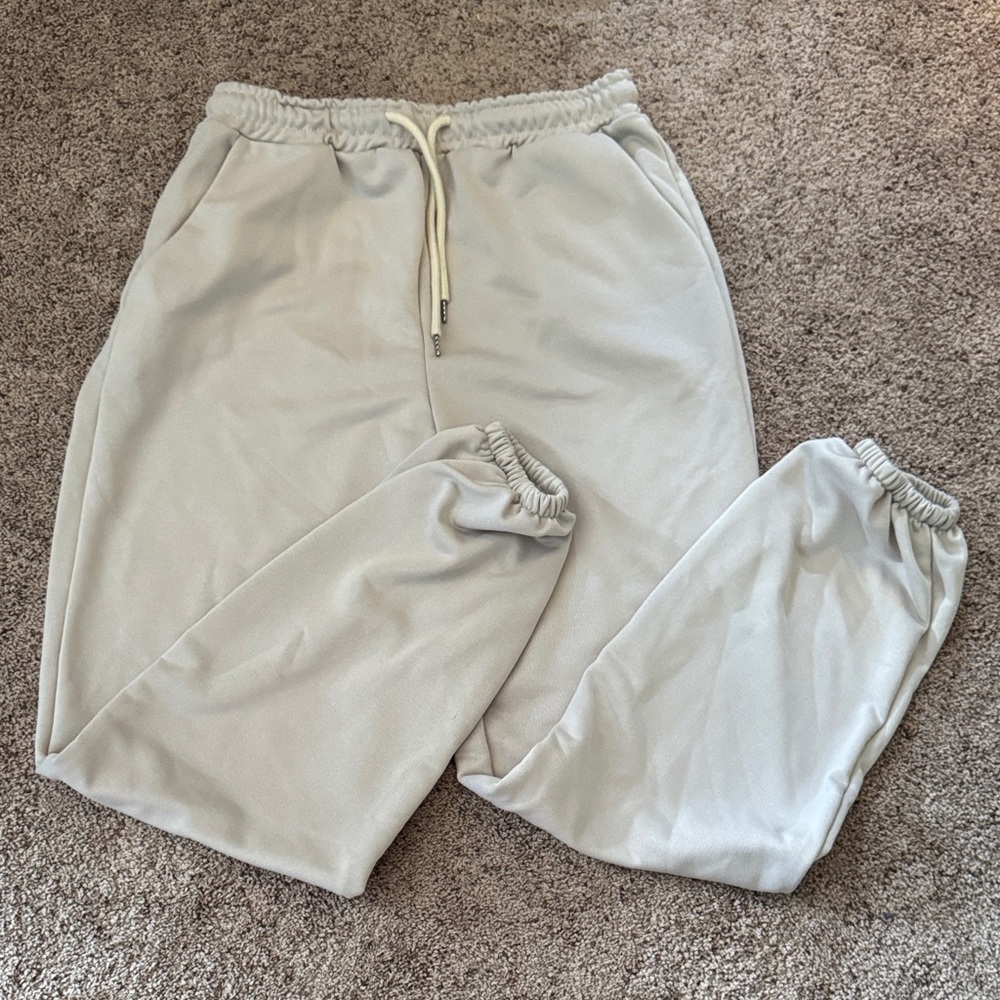 Cozy Cream Sweatpants